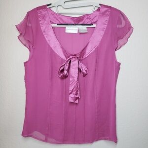 Silk blouse Worthington